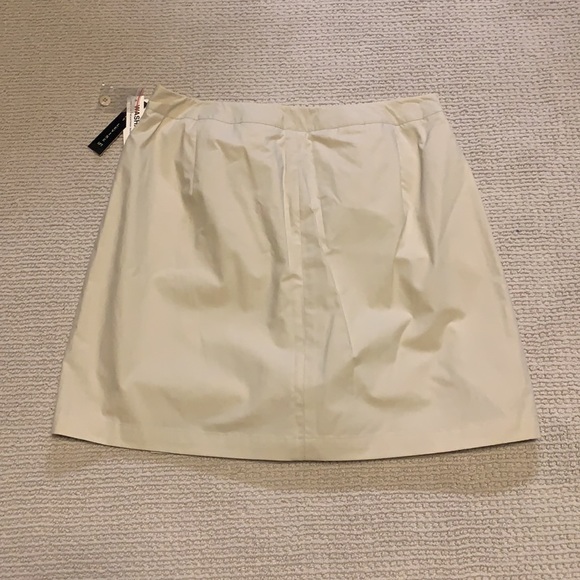 NWT Larry Levine Skort Size 8 Stone - Picture 3 of 5